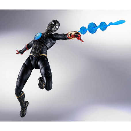 Tamashii - Marvel - Spider-Man tuta nera e oro (set speciale) - No Way Home - SH Figuarts SHF