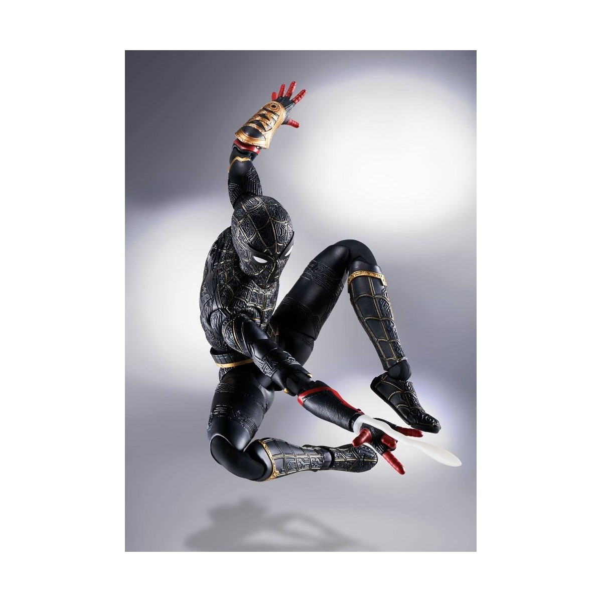 Tamashii - Marvel - Spider-Man tuta nera e oro (set speciale) - No Way Home - SH Figuarts SHF