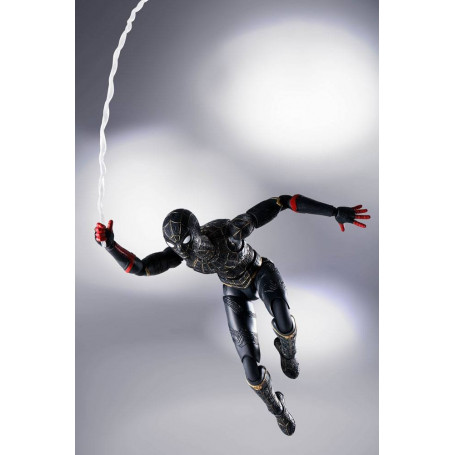 Tamashii - Marvel - Spider-Man tuta nera e oro (set speciale) - No Way Home - SH Figuarts SHF