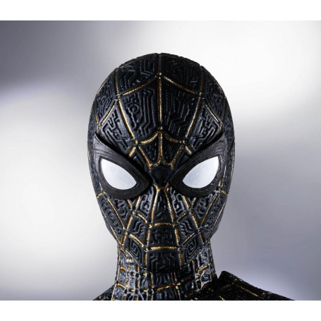 Tamashii - Marvel - Spider-Man tuta nera e oro (set speciale) - No Way Home - SH Figuarts SHF