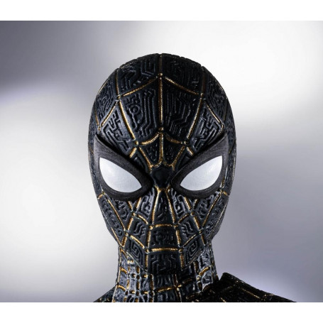 Tamashii - Marvel - Spider-Man tuta nera e oro (set speciale) - No Way Home - SH Figuarts SHF