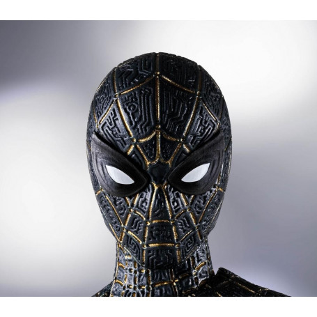 Tamashii - Marvel - Spider-Man tuta nera e oro (set speciale) - No Way Home - SH Figuarts SHF