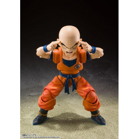 Bandai Tamashii - DRAGON BALL Z - Krillin l'uomo più forte della Terra - SHF SHFiguarts - Krilin - Kulilin - Kuririn