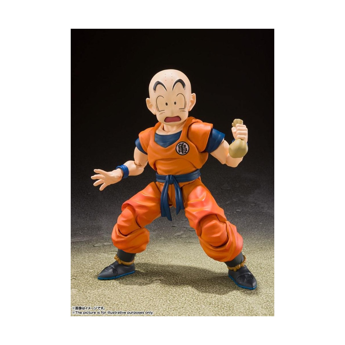 Bandai Tamashii - DRAGON BALL Z - Krillin l'uomo più forte della Terra - SHF SHFiguarts - Krilin - Kulilin - Kuririn