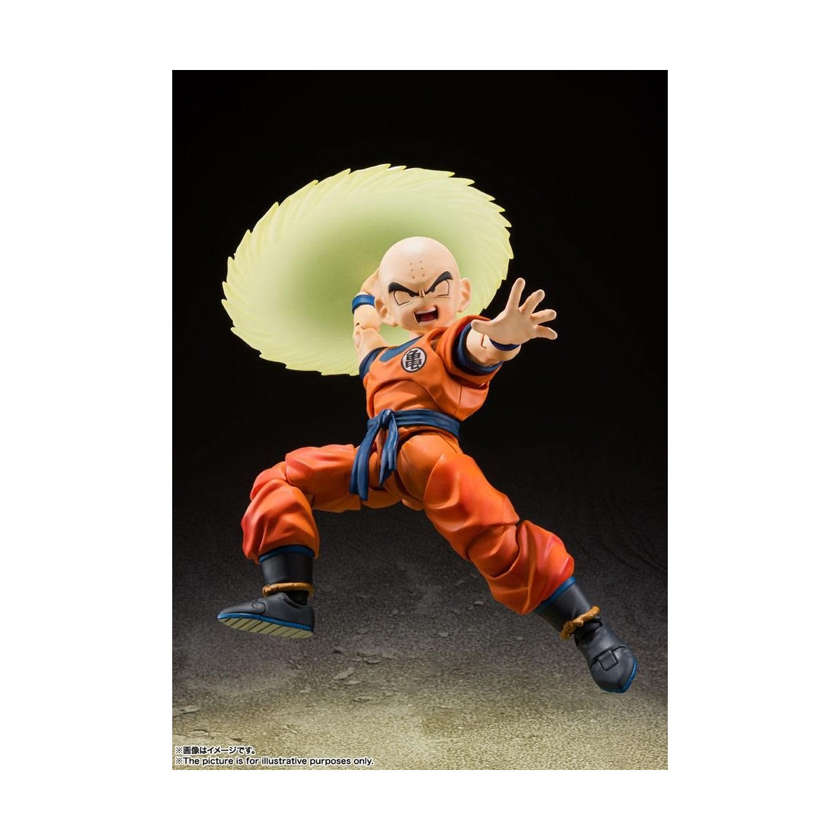Bandai Tamashii - DRAGON BALL Z - Krillin l'uomo più forte della Terra - SHF SHFiguarts - Krilin - Kulilin - Kuririn