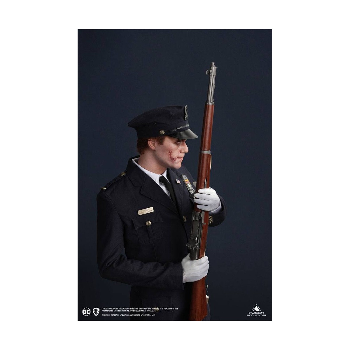 Queen Studios - 1/3 The Dark Knight Joker Police Uniform - Heat Ledger