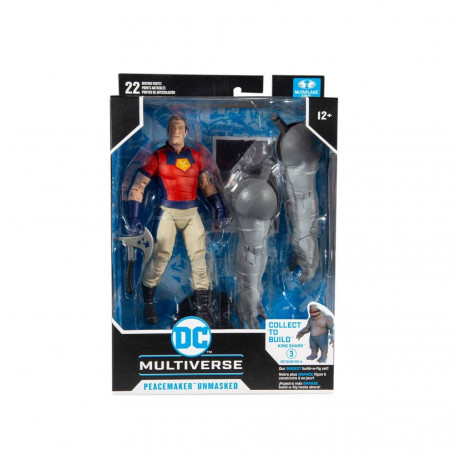 Mc Farlane DC Multiverse Peace Maker (Unmasked) - Build A - The Suicide Squad