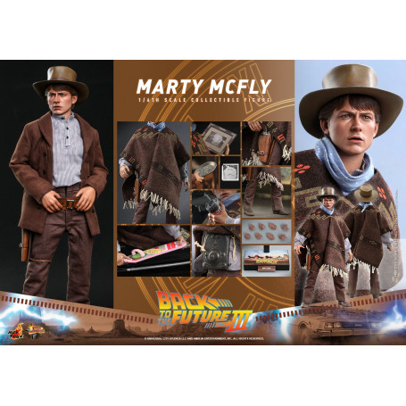 Hot Toys Back to the Future 3 - Marty McFly Movie masterpiece 1/6