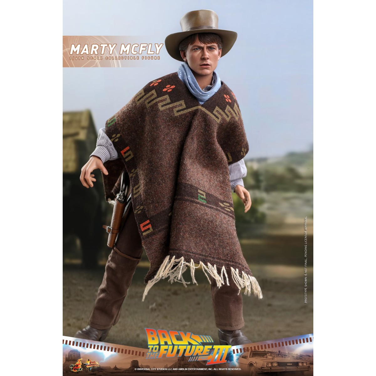 Hot Toys Back to the Future 3 - Marty McFly Movie masterpiece 1/6