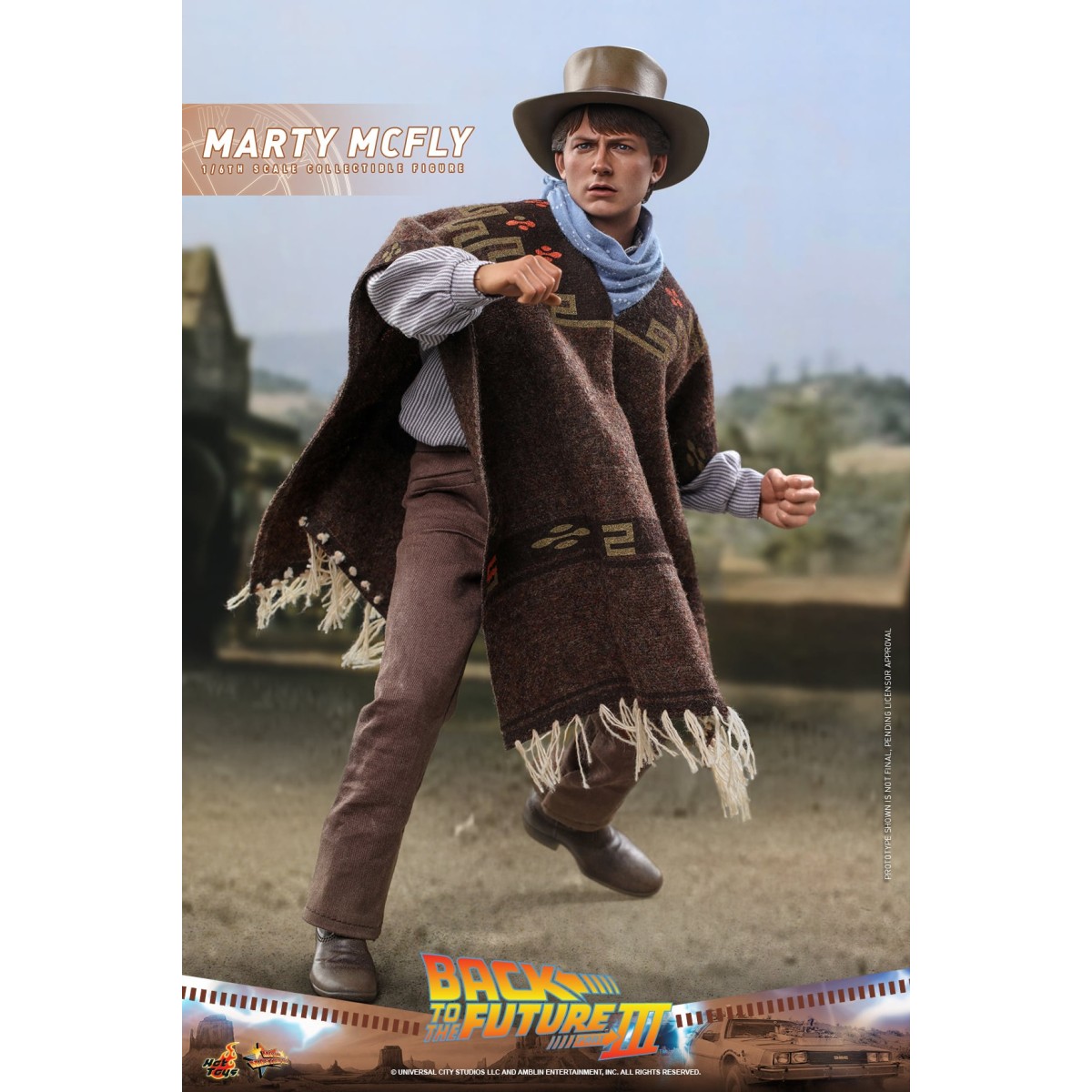 Hot Toys Back to the Future 3 - Marty McFly Movie masterpiece 1/6