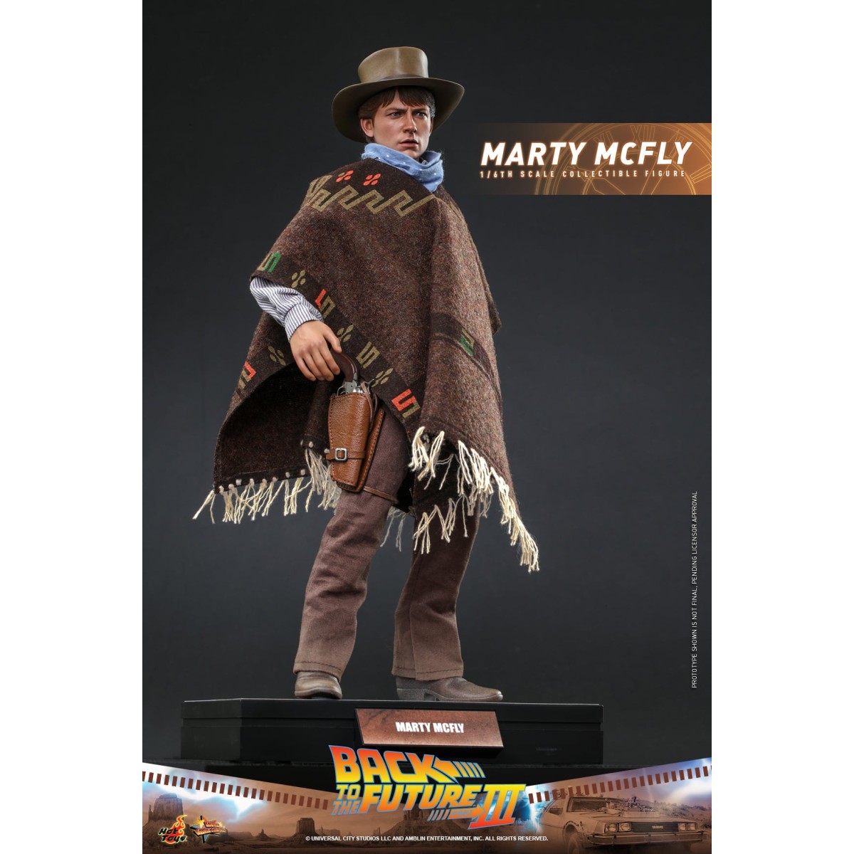 Hot Toys Back to the Future 3 - Marty McFly Movie masterpiece 1/6