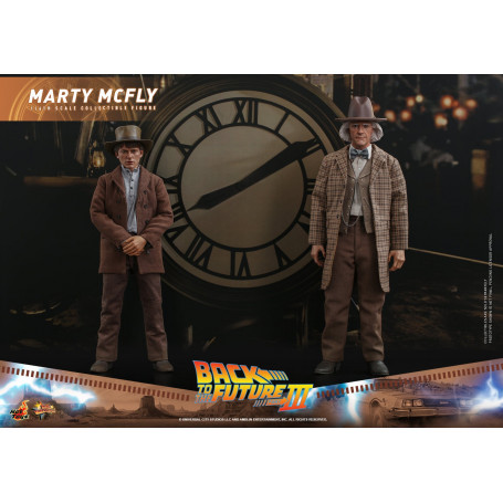 Hot Toys Back to the Future 3 - Marty McFly Movie masterpiece 1/6
