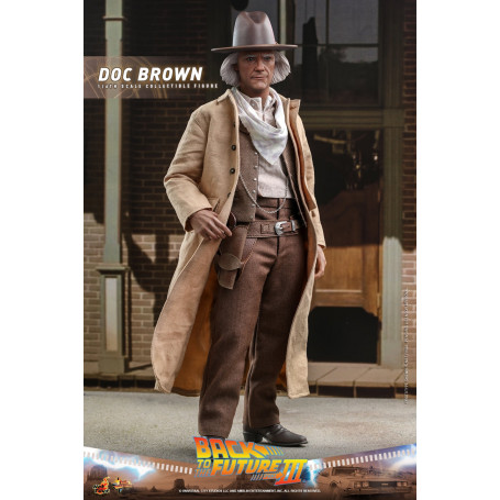 Hot Toys Back to the Future 3 - Doc Brown Movie masterpiece 1/6