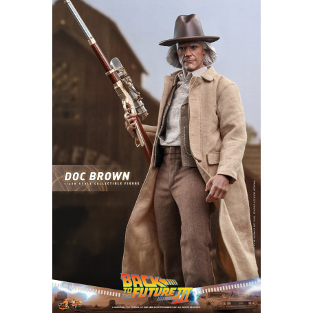 Hot Toys Back to the Future 3 - Doc Brown Movie masterpiece 1/6