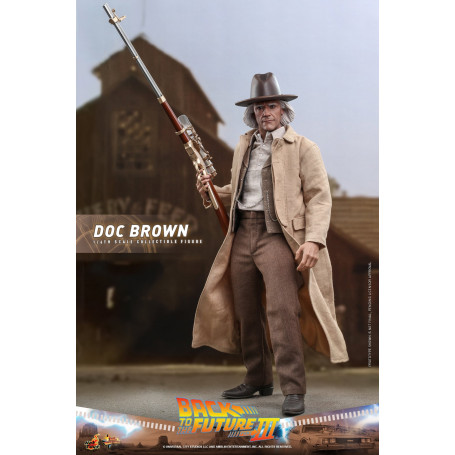 Hot Toys Back to the Future 3 - Doc Brown Movie masterpiece 1/6