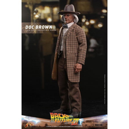 Hot Toys Back to the Future 3 - Doc Brown Movie masterpiece 1/6