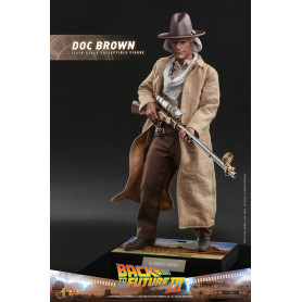 Hot Toys Back to the Future 3 - Doc Brown Movie masterpiece 1/6