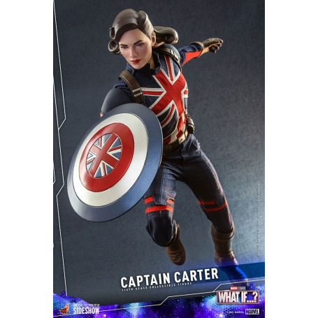 Hot Toys Movie Masterpiece - What If...?  Capitano Carter figura d'azione 1/6