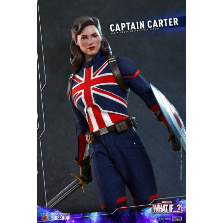 Hot Toys Movie Masterpiece - What If...?  Capitano Carter figura d'azione 1/6