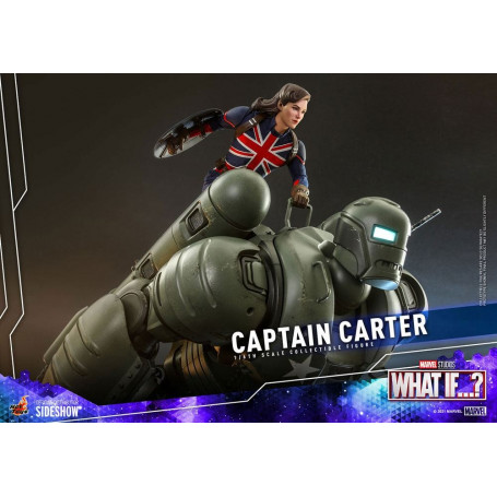 Hot Toys Movie Masterpiece - What If...?  Capitano Carter figura d'azione 1/6