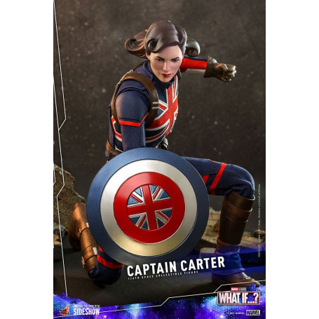 Hot Toys Movie Masterpiece - What If...?  Capitano Carter figura d'azione 1/6