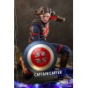 Hot Toys Movie Masterpiece - What If...?  Capitano Carter figura d'azione 1/6