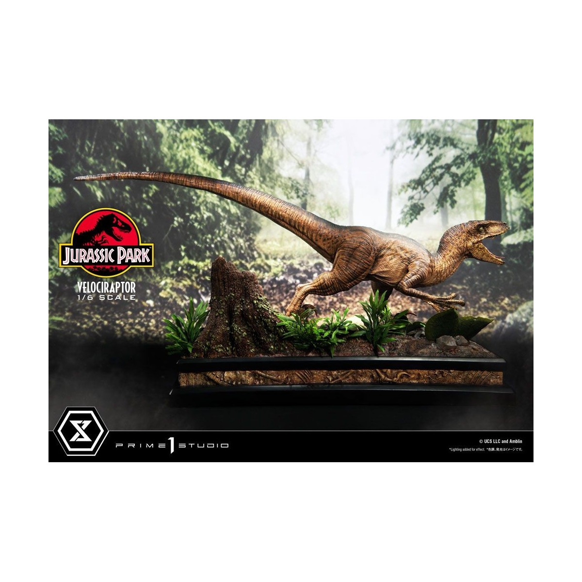 Prime 1 Studio - Velociraptor Attack - Jurassic Park 1/6 - Collezione Legacy Museum