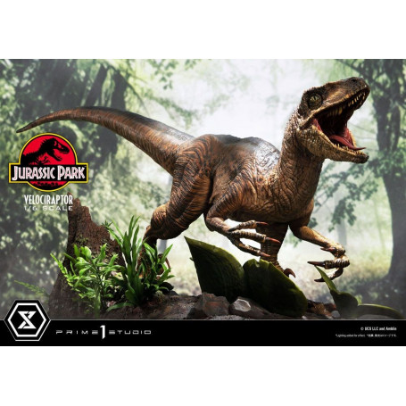 Prime 1 Studio - Velociraptor Attack - Jurassic Park 1/6 - Collezione Legacy Museum