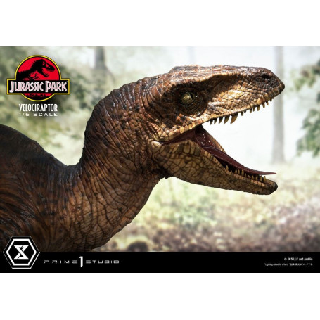 Prime 1 Studio - Velociraptor Attack - Jurassic Park 1/6 - Collezione Legacy Museum