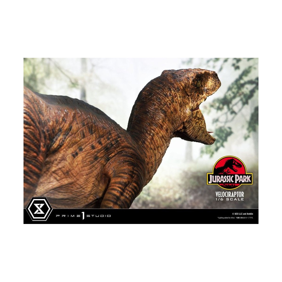 Prime 1 Studio - Velociraptor Attack - Jurassic Park 1/6 - Collezione Legacy Museum
