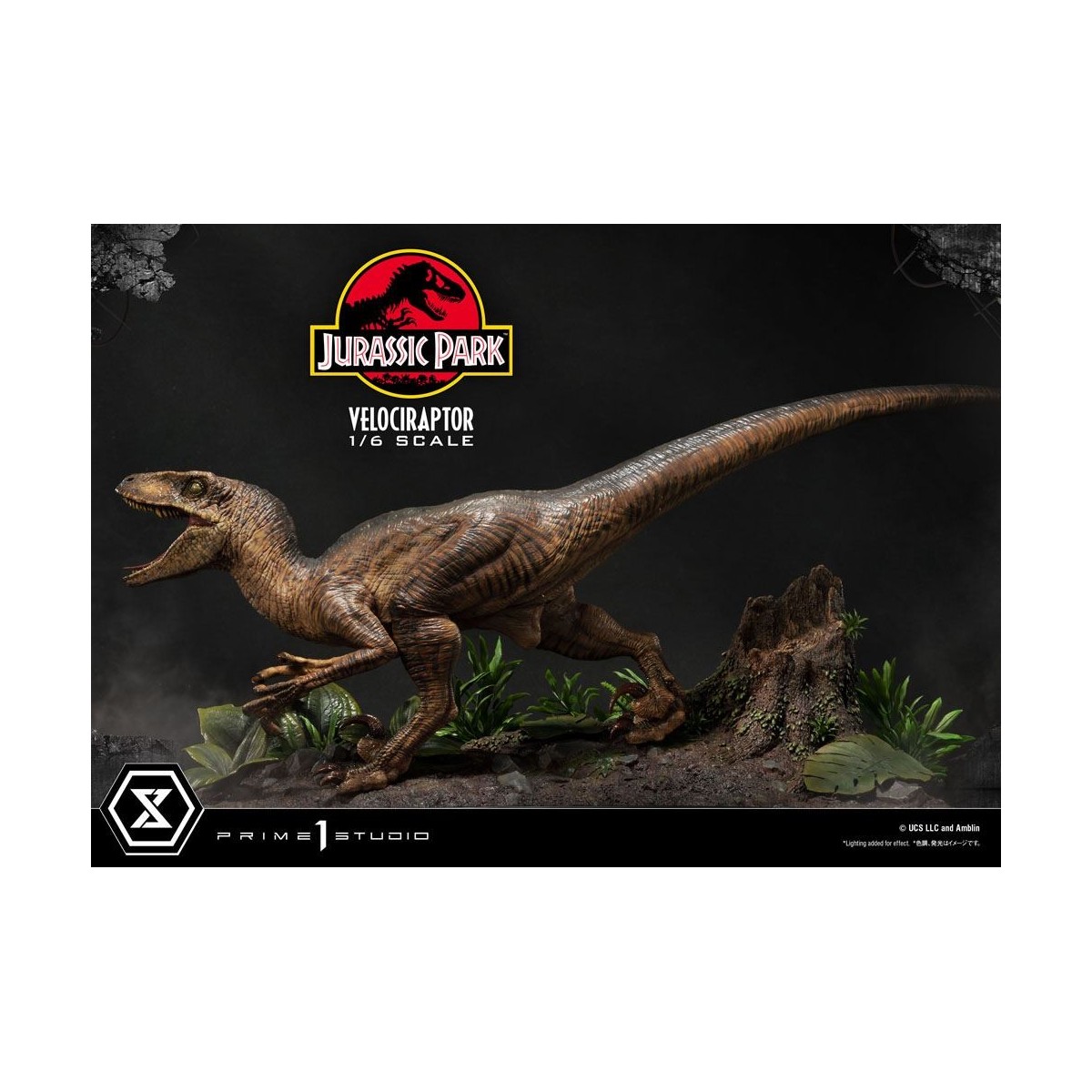 Prime 1 Studio - Velociraptor Attack - Jurassic Park 1/6 - Collezione Legacy Museum