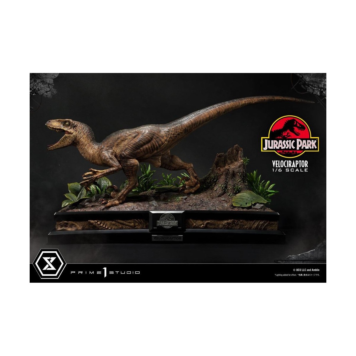 Prime 1 Studio - Velociraptor Attack - Jurassic Park 1/6 - Collezione Legacy Museum