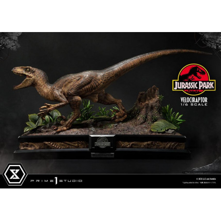 Prime 1 Studio - Velociraptor Attack - Jurassic Park 1/6 - Collezione Legacy Museum