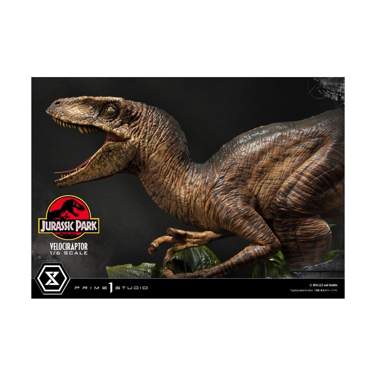 Prime 1 Studio - Velociraptor Attack - Jurassic Park 1/6 - Collezione Legacy Museum