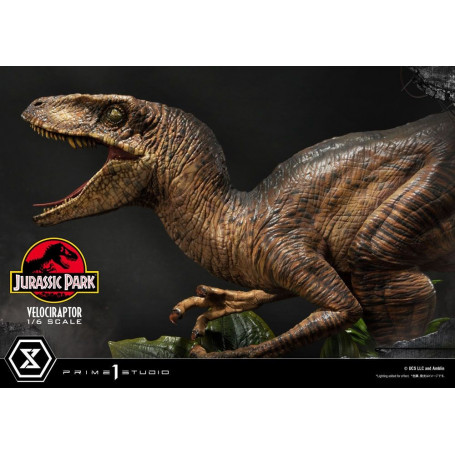 Prime 1 Studio - Velociraptor Attack - Jurassic Park 1/6 - Collezione Legacy Museum