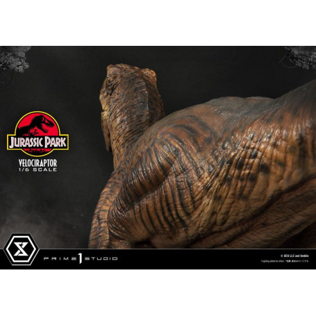 Prime 1 Studio - Velociraptor Attack - Jurassic Park 1/6 - Collezione Legacy Museum
