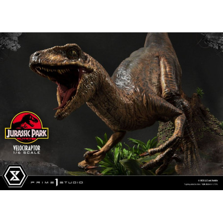 Prime 1 Studio - Velociraptor Attack - Jurassic Park 1/6 - Collezione Legacy Museum