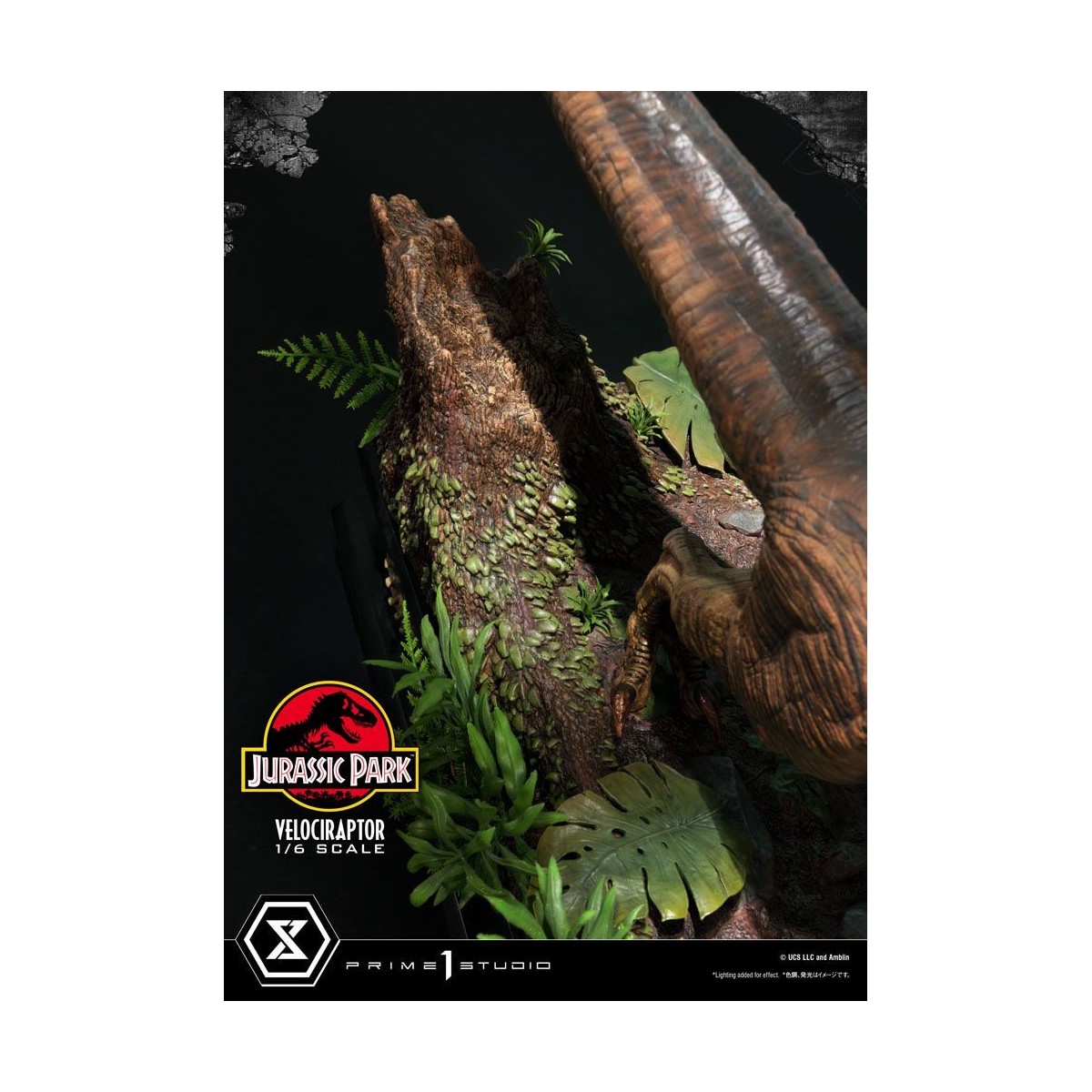 Prime 1 Studio - Velociraptor Attack - Jurassic Park 1/6 - Collezione Legacy Museum
