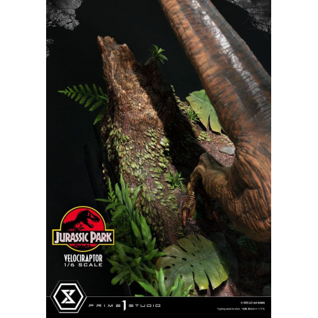 Prime 1 Studio - Velociraptor Attack - Jurassic Park 1/6 - Collezione Legacy Museum