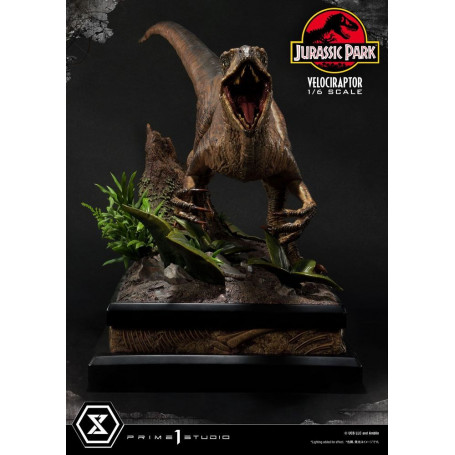 Prime 1 Studio - Velociraptor Attack - Jurassic Park 1/6 - Collezione Legacy Museum