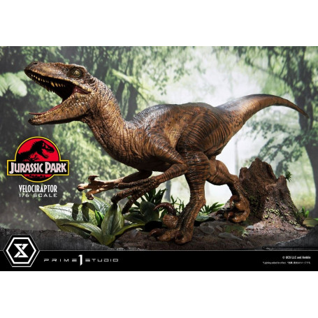 Prime 1 Studio - Velociraptor Attack - Jurassic Park 1/6 - Collezione Legacy Museum