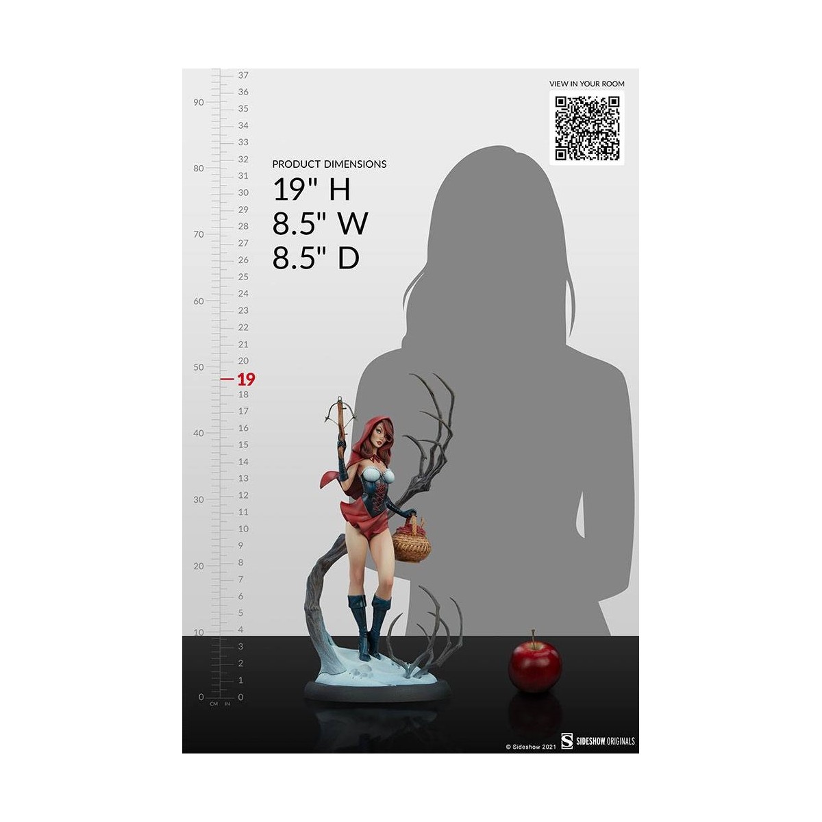 Sideshow Cappuccetto Rosso - Collezione Fairytale Fantasies - Cappuccetto Rosso