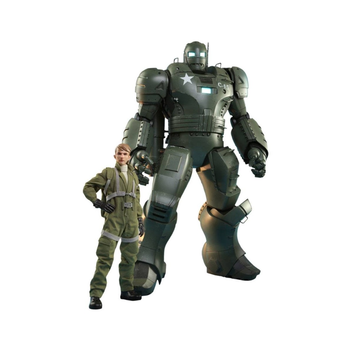 Hot Toys Movie Masterpiece - What If...? Steve Rogers e la figura d'azione Hydra Stomper 1/6