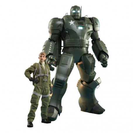 Hot Toys Movie Masterpiece - What If...? Steve Rogers e la figura d'azione Hydra Stomper 1/6