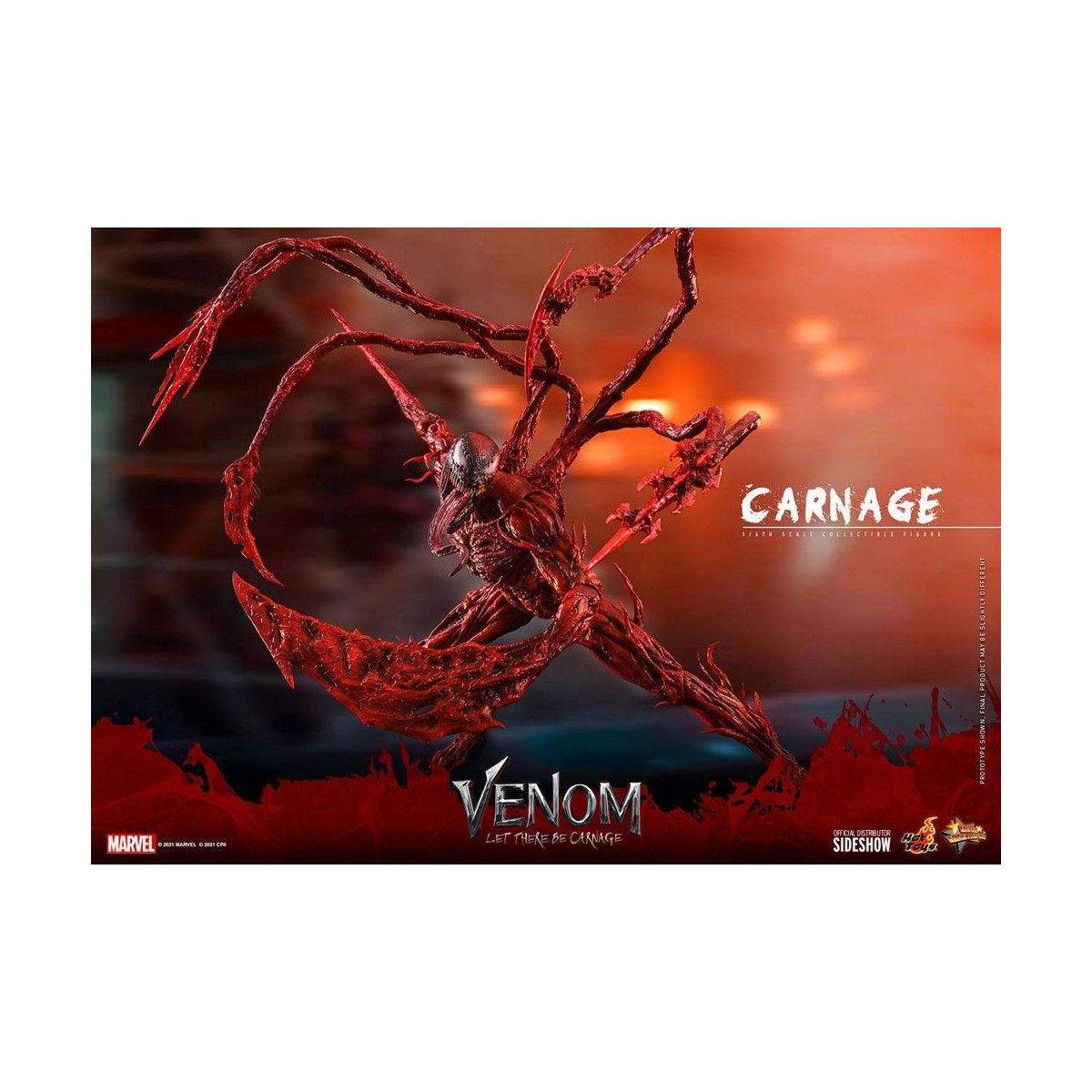 Hot Toys - Carnage - Venom: Let There Be Carnage Movie Masterpiece 1/6