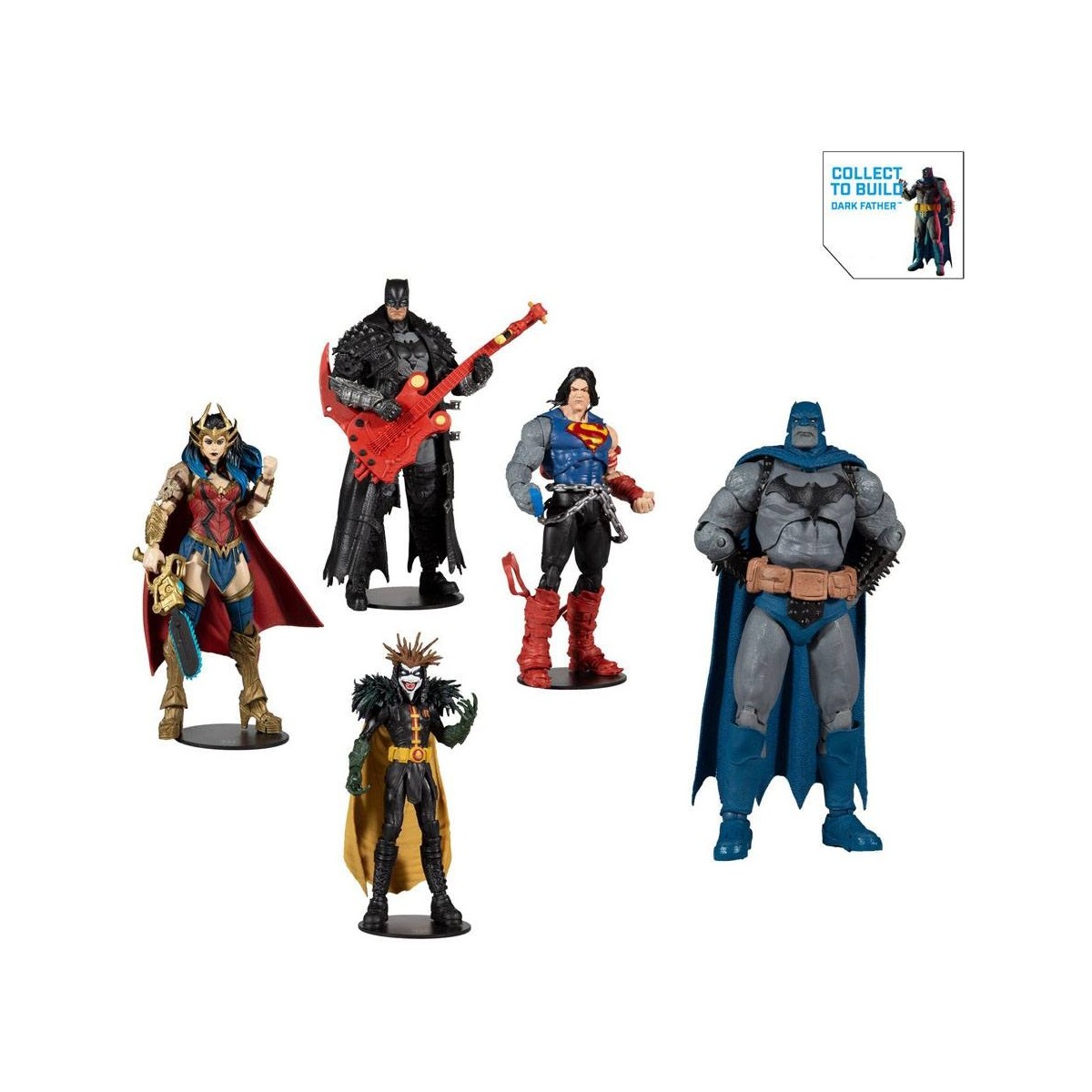 Mc Farlane - DC Multiverse - Dark Nights Death Metal Robin King - Darkfather BAF 1/12