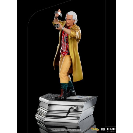 Iron Studios - BTTF 2 - Doc Brown Back to the Future Part II - BDS Art Scale