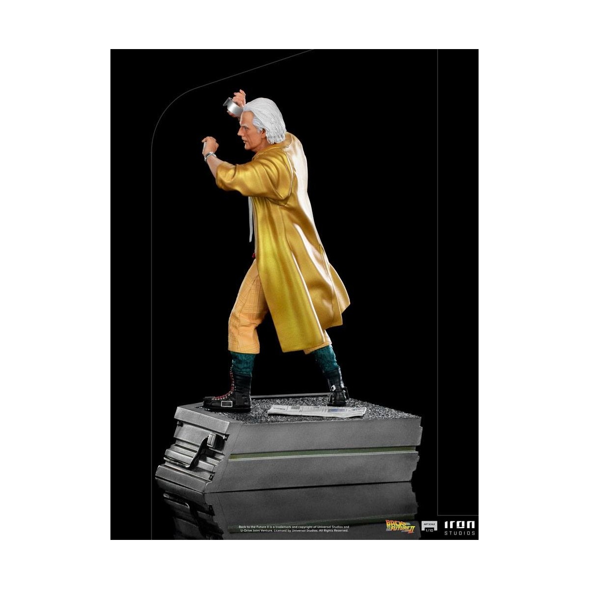 Iron Studios - BTTF 2 - Doc Brown Back to the Future Part II - BDS Art Scale