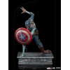 Iron Studios Marvel - What If...? Statuetta di Capitan America Zombie 1/10 Art Scale