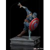 Iron Studios Marvel - What If...? Statuetta di Capitan America Zombie 1/10 Art Scale
